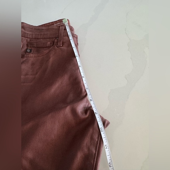 NWOT | AG | The Farrah High Rise Skinny Jeans in Dark Hibiscus | Sz 23 - Picture 9 of 10